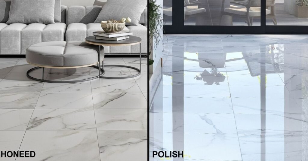 Honed and Polished Marble